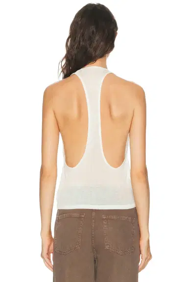 EB Denim Valley Sheer Racer Tank Top | Thumbnail 7 EB Denim Valley Sheer Racer Tank Top | Thumbnail 7