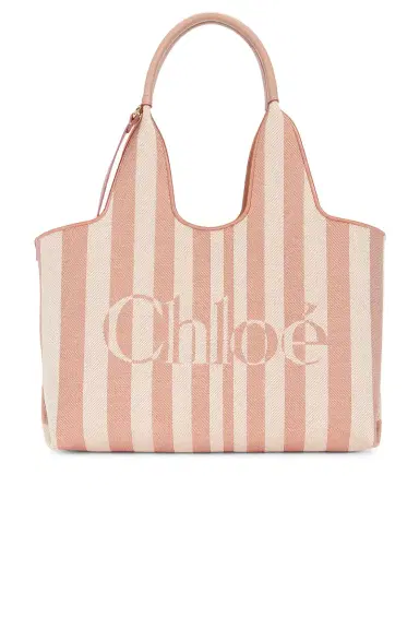 Chloe Striped Tote Bag | Thumbnail 7