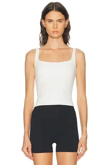 Matte Square Neck Tank Top