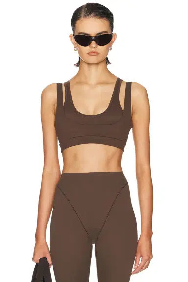 NikeSKIMS Matte Double Strap Scoop Bra | Thumbnail 5 NikeSKIMS Matte Double Strap Scoop Bra | Thumbnail 5