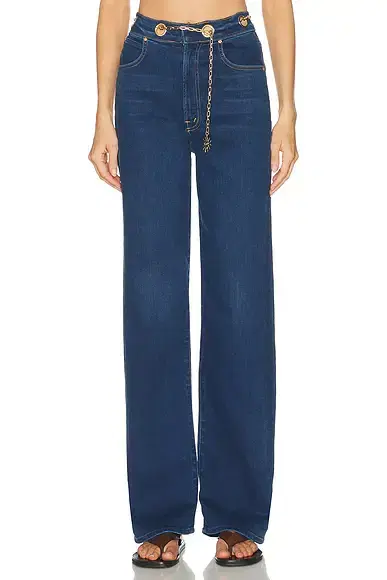 MOTHER The Off The Chain High Waisted Tunnel Vision Sneak Jeans