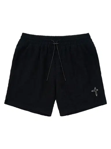 RTA Men's Chaparral Clyde Logo-Detail Cotton Shorts - Black - Size XXL | Thumbnail 1 RTA Men's Chaparral Clyde Logo-Detail Cotton Shorts - Black - Size XXL | Thumbnail 1