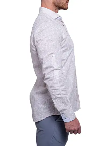 Maceoo Men's Einstein Resistance Shirt - Grey | Thumbnail 4