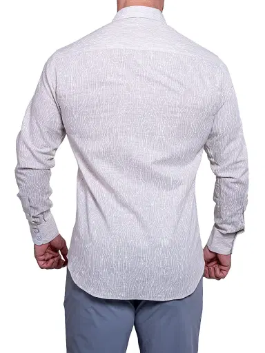 Maceoo Men's Einstein Resistance Shirt - Grey | Thumbnail 5