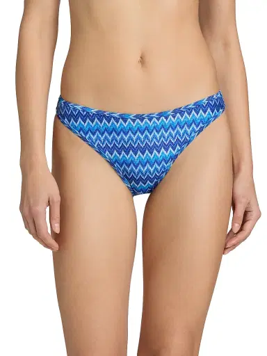 Ramy Brook Women's Isla Wave Bikini Bottom - Ocean Wave - Size XL | Thumbnail 3