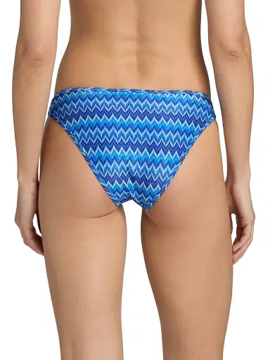Ramy Brook Women's Isla Wave Bikini Bottom - Ocean Wave - Size XL | Thumbnail 4