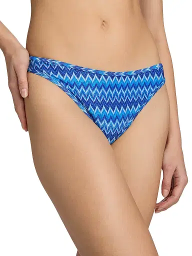 Ramy Brook Women's Isla Wave Bikini Bottom - Ocean Wave - Size XL | Thumbnail 5