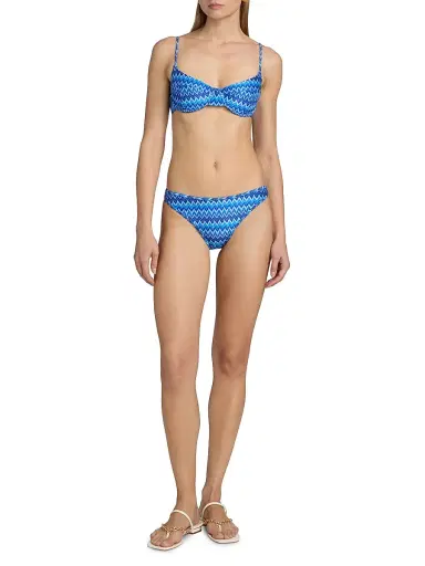 Ramy Brook Women's Mona Wave Bikini Top | Thumbnail 2 Ramy Brook Women's Mona Wave Bikini Top | Thumbnail 2