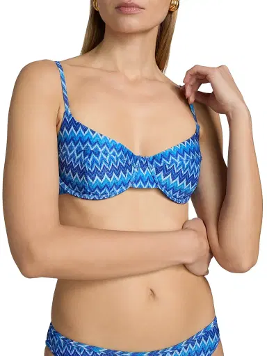 Ramy Brook Women's Mona Wave Bikini Top | Thumbnail 5 Ramy Brook Women's Mona Wave Bikini Top | Thumbnail 5