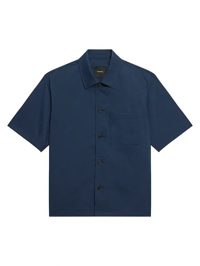 Theory Men's Nylon-Blend Overshirt - Nocturne Navy