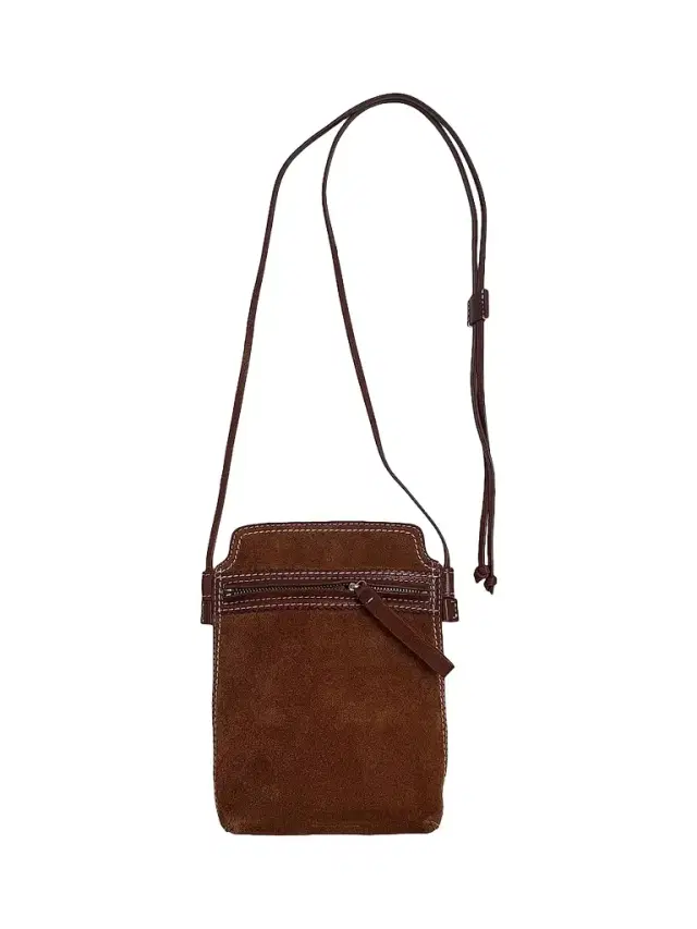 Dries Van Noten Men's Suede Crossbody Bag - Tan