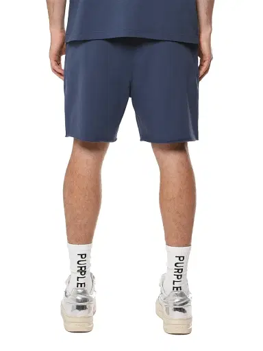 Purple Brand Men's Logo Fleece Shorts - Blue - Size XXL | Thumbnail 2 Purple Brand Men's Logo Fleece Shorts - Blue - Size XXL | Thumbnail 2