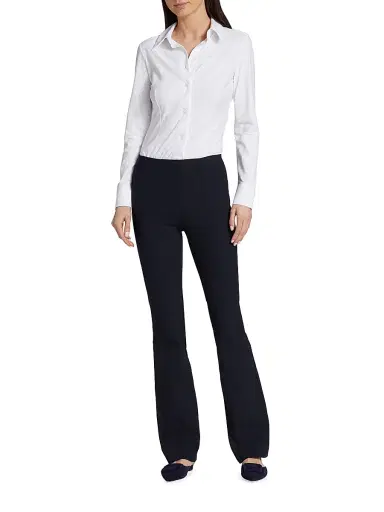 Commando Women's Classic Oxford Shirt Bodysuit | Thumbnail 2 Commando Women's Classic Oxford Shirt Bodysuit | Thumbnail 2