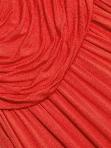 Cami NYC Women's Waverly Strapless Ruched Maxi Dress - Goji - Size Medium | Thumbnail 7
