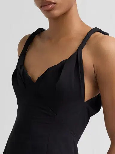 Proenza Schouler Women's Leo Cotton Poplin Midi-Dress | Thumbnail 5 Proenza Schouler Women's Leo Cotton Poplin Midi-Dress | Thumbnail 5