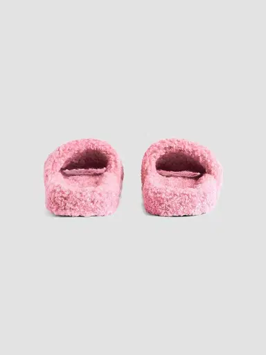 Balenciaga Women's Furry Slide Sandals - Sweet Pink - Size 5 | Thumbnail 5