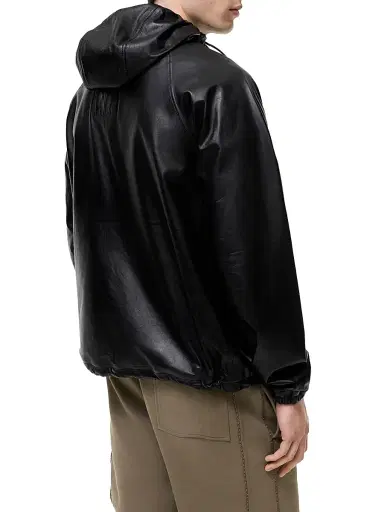 Burberry Men's Clapton Leather Jacket - Black - Size XL | Thumbnail 3 Burberry Men's Clapton Leather Jacket - Black - Size XL | Thumbnail 3