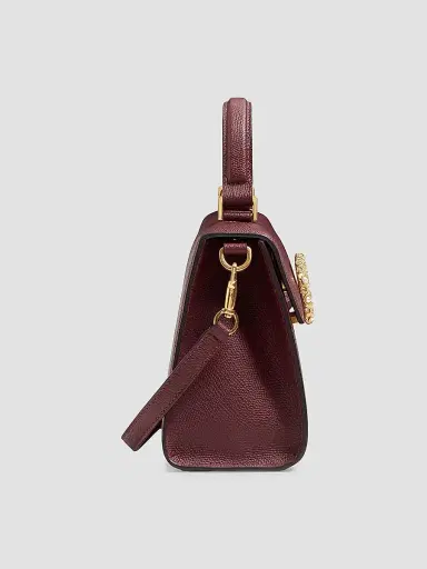 Valentino Garavani Women's VSling Small Top Handle Bag in Grainy Calfskin | Thumbnail 3 Valentino Garavani Women's VSling Small Top Handle Bag in Grainy Calfskin | Thumbnail 3