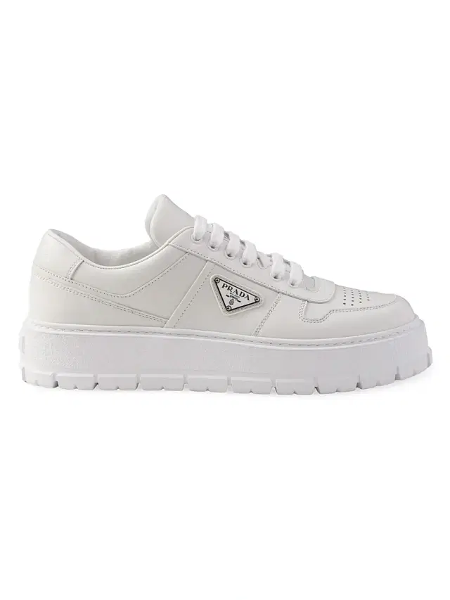 Prada Men's Leather Sneakers - White