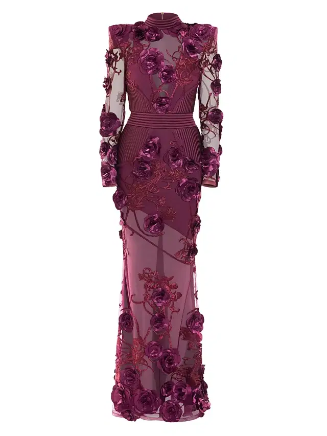 Zhivago Women's One More Kiss Dear Gown - Plum