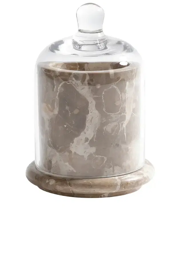 The Favorites Marbella Scented Candle Jar With Cloche