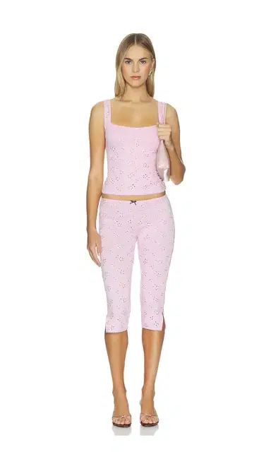 Free People Full Bloom Capri Pant In Sweet Dream | Thumbnail 5 Free People Full Bloom Capri Pant In Sweet Dream | Thumbnail 5