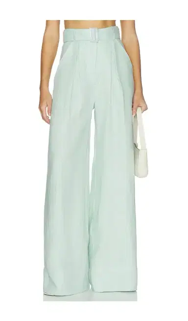 Matthew Bruch Wide Leg Pleated Pant | Thumbnail 1