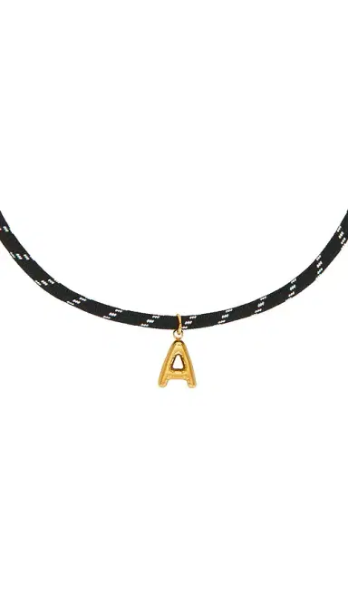 petit moments Bubble Initial Paracord Necklace | Thumbnail 2