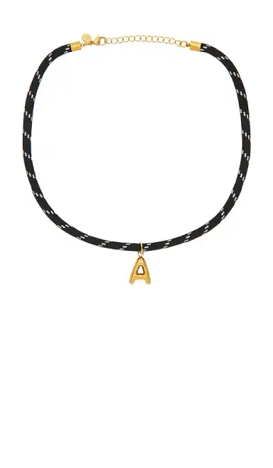 petit moments Bubble Initial Paracord Necklace | Thumbnail 1