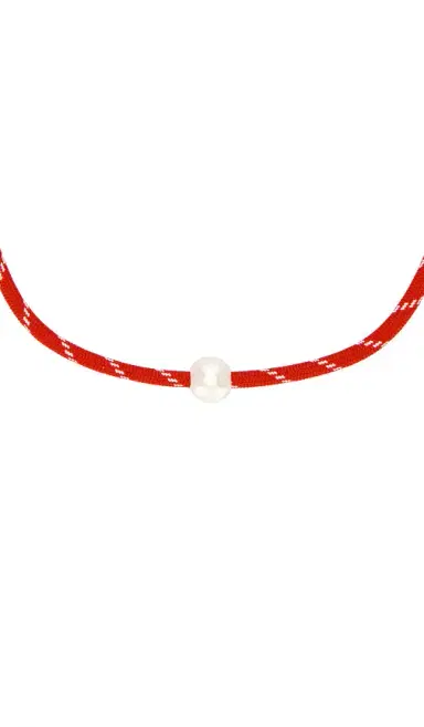 petit moments Pearl Charm Paracord Necklace | Thumbnail 2