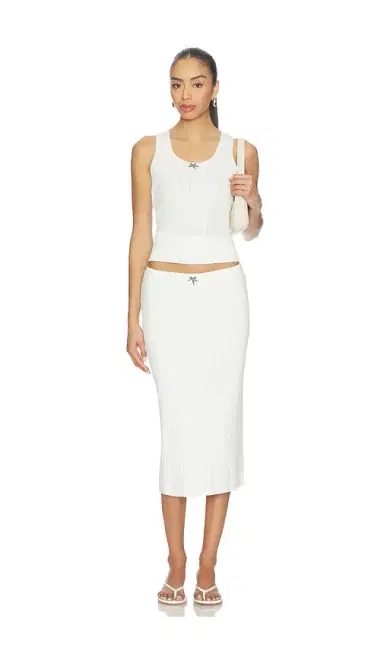 Lacoste Pointelle Tank | Thumbnail 4