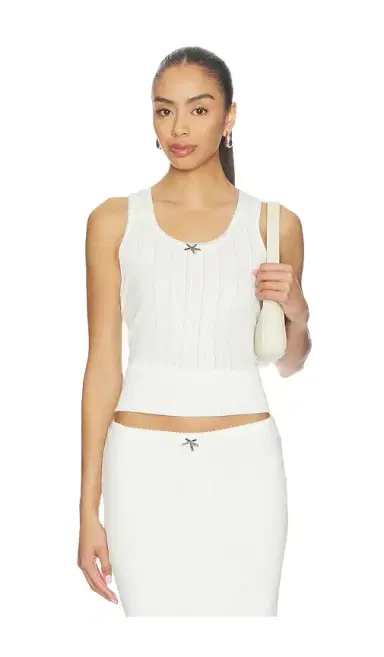 Lacoste Pointelle Tank | Thumbnail 1