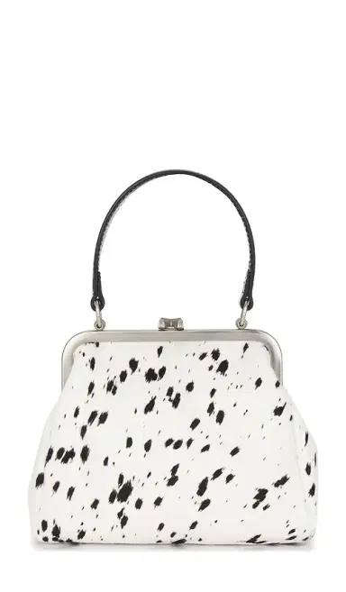 Markgong Small Cowhide Leather Metal Clasp Bag | Thumbnail 2 Markgong Small Cowhide Leather Metal Clasp Bag | Thumbnail 2