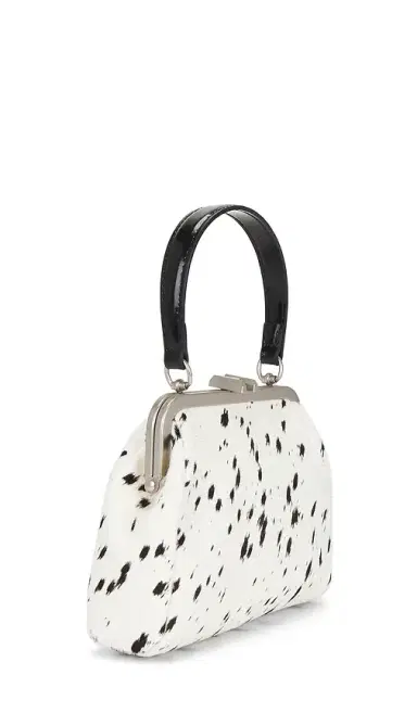 Markgong Small Cowhide Leather Metal Clasp Bag | Thumbnail 3 Markgong Small Cowhide Leather Metal Clasp Bag | Thumbnail 3