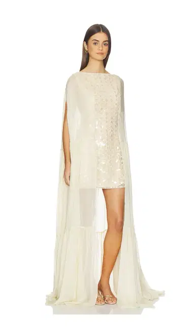 LA FUORI Moonlit Floral Tulle Dress | Thumbnail 2 LA FUORI Moonlit Floral Tulle Dress | Thumbnail 2