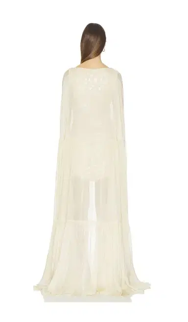 LA FUORI Moonlit Floral Tulle Dress | Thumbnail 3 LA FUORI Moonlit Floral Tulle Dress | Thumbnail 3