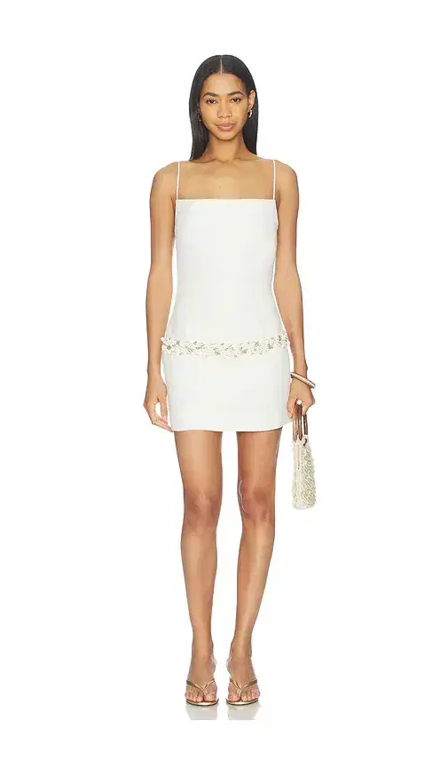 Yellow The Label Shell Mini Dress