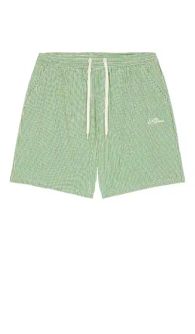 Les Deux Stripe Seersucker Swim Shorts | Thumbnail 4