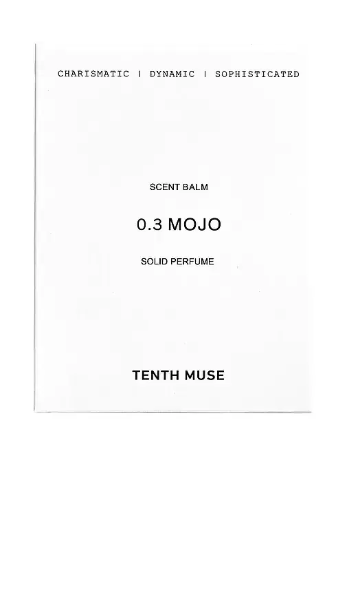 Tenth Muse Mojo Solid Perfume Balm