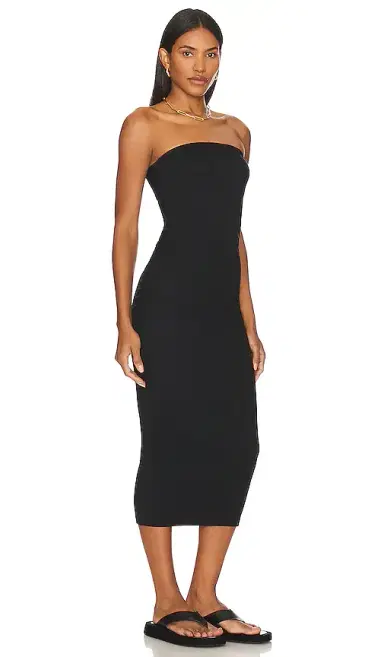 Michael Stars Rosella Strapless Midi Dress | Thumbnail 2 Michael Stars Rosella Strapless Midi Dress | Thumbnail 2