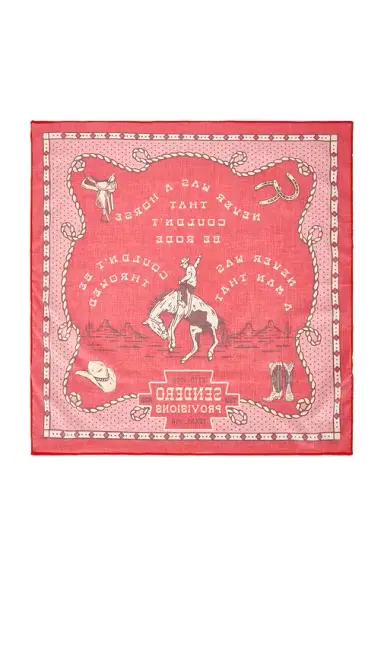 Sendero Provisions Co. Never Was A Horse Bandana | Thumbnail 3