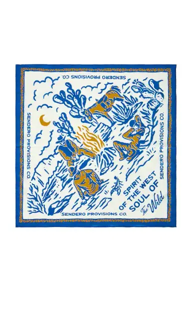 Sendero Provisions Co. Cowboy Campfire Bandana | Thumbnail 2