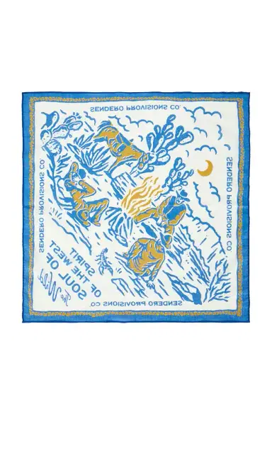 Sendero Provisions Co. Cowboy Campfire Bandana | Thumbnail 3