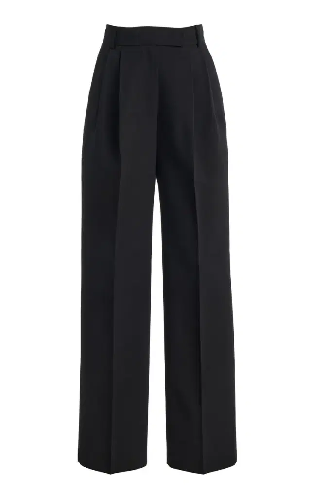 The Frankie Shop Bea Pleated Suit Pants