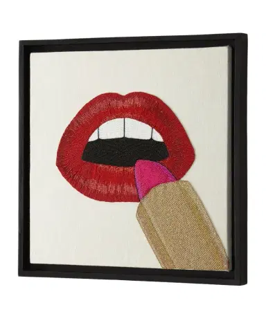 Jonathan Adler Lipstick Beaded Wall Art | Thumbnail 1