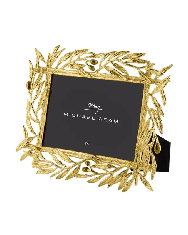 Michael Aram Olive Branch Picture Frame - 5" x 7"