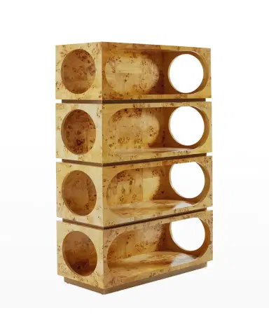 Jonathan Adler Bond Etagere, Burled Mappa | Thumbnail 4 Jonathan Adler Bond Etagere, Burled Mappa | Thumbnail 4