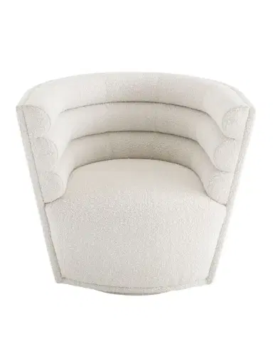 Jonathan Adler Maxime Club Swivel Chair, Olympus Oatmeal | Thumbnail 1 Jonathan Adler Maxime Club Swivel Chair, Olympus Oatmeal | Thumbnail 1