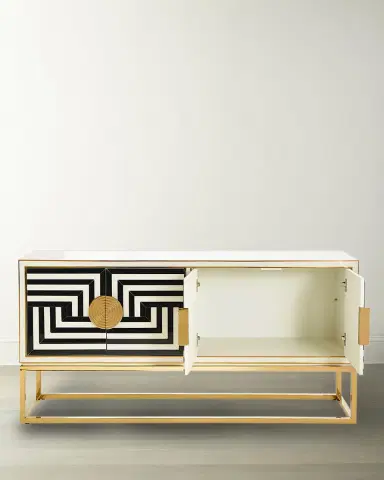 Jonathan Adler Op Art Credenza | Thumbnail 2 Jonathan Adler Op Art Credenza | Thumbnail 2