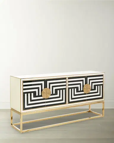 Jonathan Adler Op Art Credenza | Thumbnail 3 Jonathan Adler Op Art Credenza | Thumbnail 3